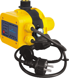 Automatic pump control, BRH-1202B press control (átfolyás érzékelő, Imax=20A, Pmax=2,2kW,