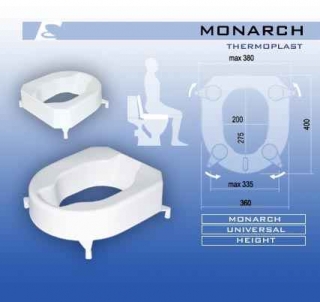 MKW Monarch mozgássérült WC ülőke (WC magasító)
