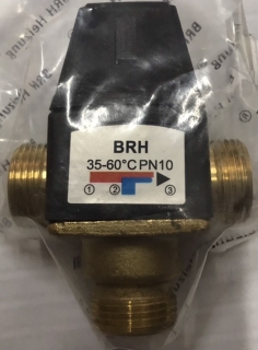  BRH-895 2utú/3járatú 3/4 KM keverőszelep, 35-60°C,